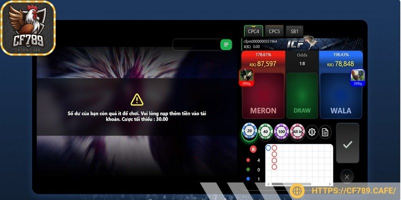 Các kèo đá gà cung cấp thông kê chuẩn dễ chốt thắng