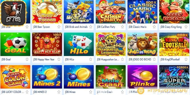 Có nhiều game hot được update theo xu hướng liên tục